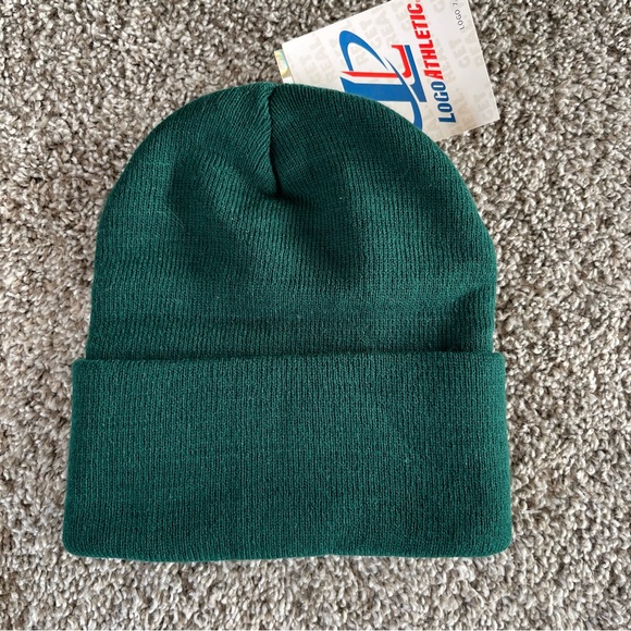 Vintage Logo Athletic New York Jets Beanie Hat - Picture 2 of 5